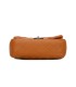 T11485 - Bolso bandolera y de hombro estilo baguette con cierre de pestillo y cadena dorada