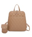 T11509 - Mochila con portamóvil y asa  con bolsillo trasero de cremallera