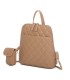T11509 - Mochila con portamóvil y asa  con bolsillo trasero de cremallera