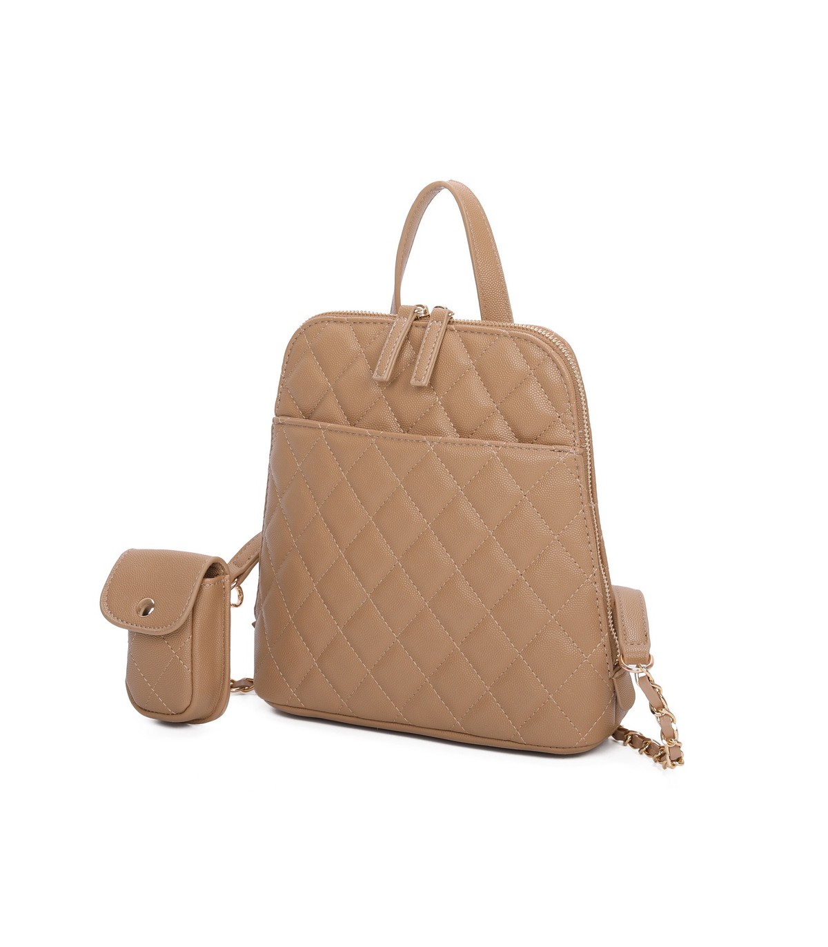 T11509 - Mochila con portamóvil y asa  con bolsillo trasero de cremallera