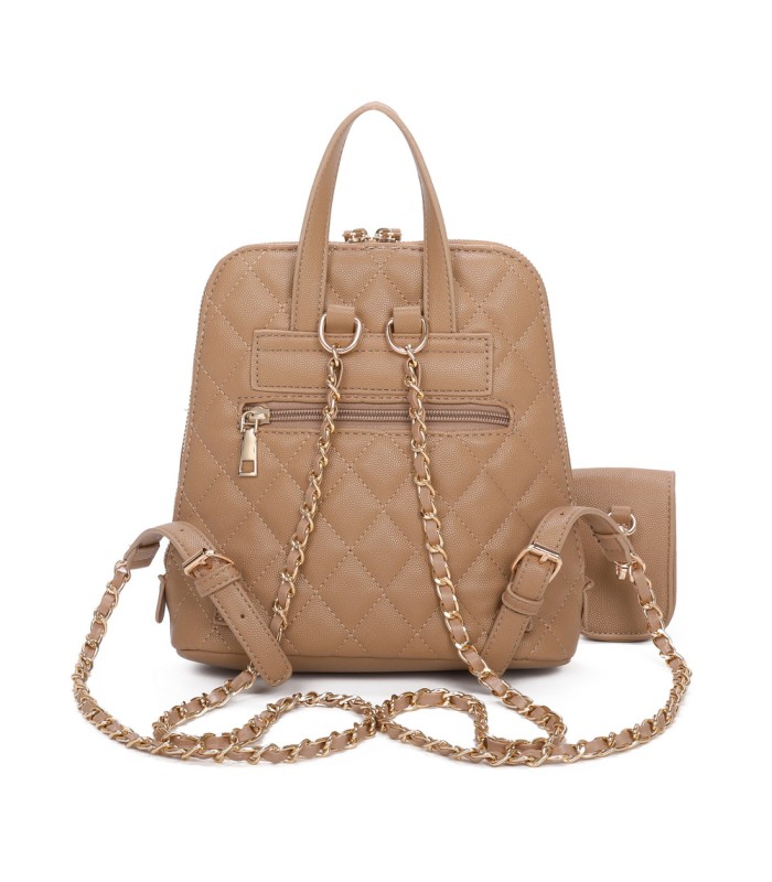 T11509 - Mochila con portamóvil y asa  con bolsillo trasero de cremallera