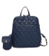 T11509 - Mochila con portamóvil y asa  con bolsillo trasero de cremallera