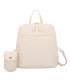 T11509 - Mochila con portamóvil y asa  con bolsillo trasero de cremallera