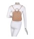 T11509 - Mochila con portamóvil y asa  con bolsillo trasero de cremallera