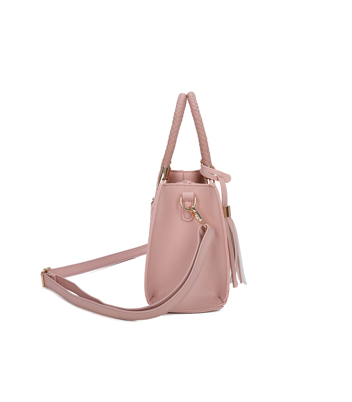 T11417 - Bolso bandolera para mujer con adorno de borla