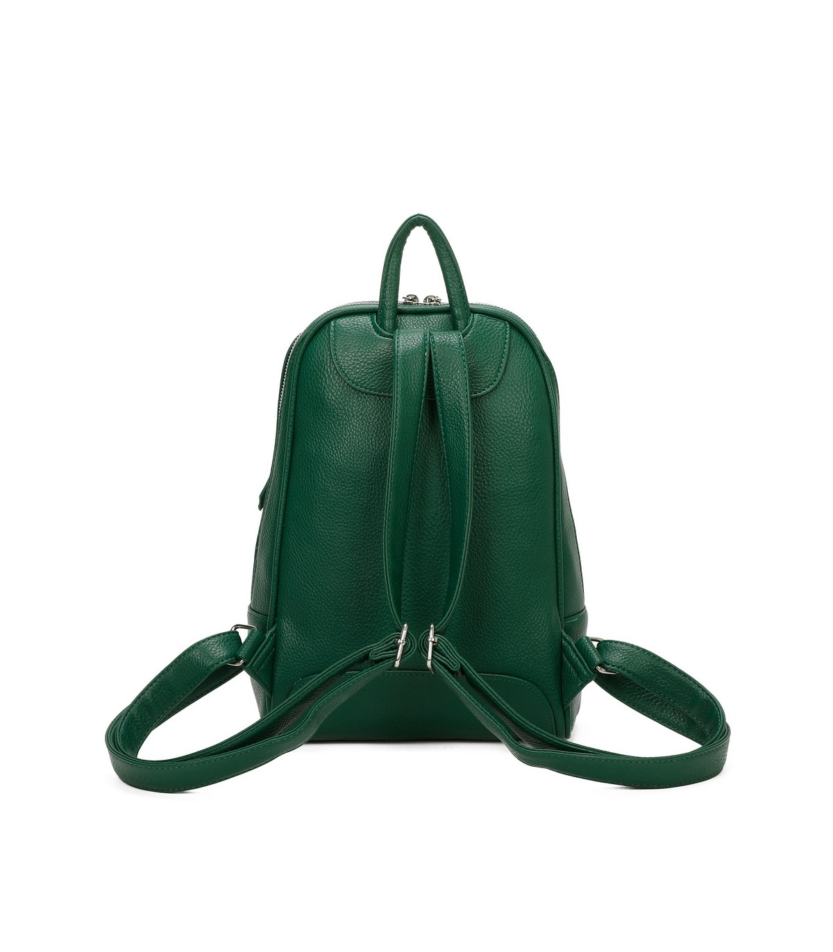 T11541 - Mochila con cremallera y bolsillo trasero