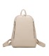 T11541 - Mochila con cremallera y bolsillo trasero