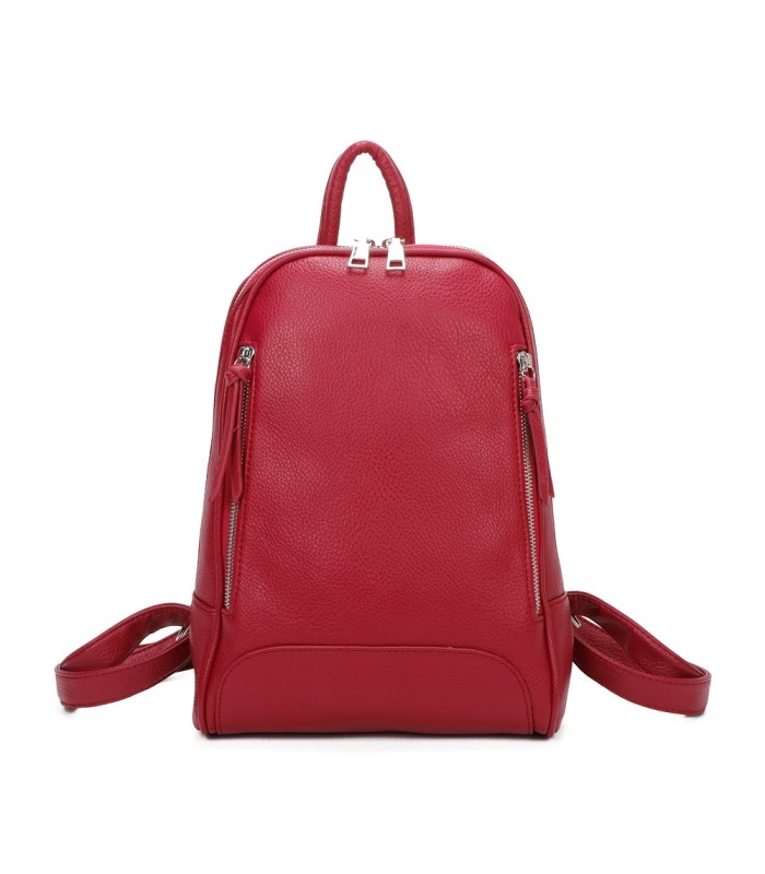 T11541 - Mochila con cremallera y bolsillo trasero
