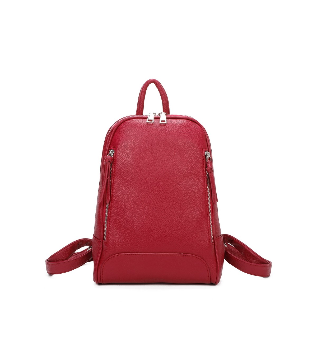 T11541 - Mochila con cremallera y bolsillo trasero