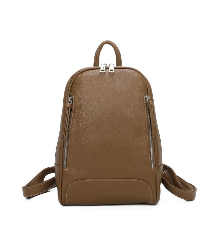 T11541 - Mochila con cremallera y bolsillo trasero
