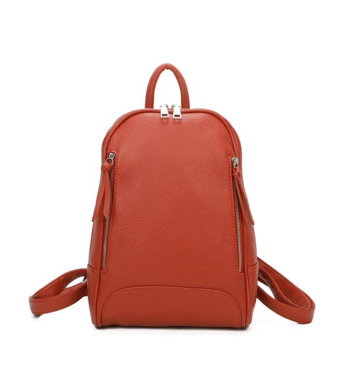 T11541 - Mochila con cremallera y bolsillo trasero