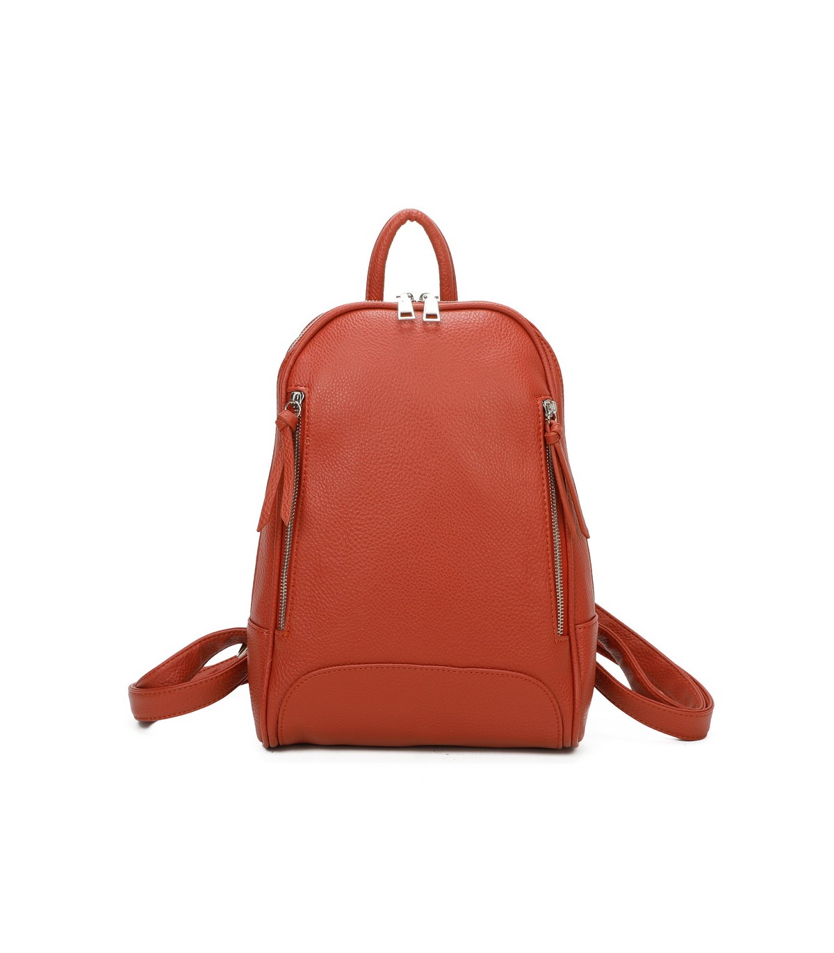 T11541 - Mochila con cremallera y bolsillo trasero