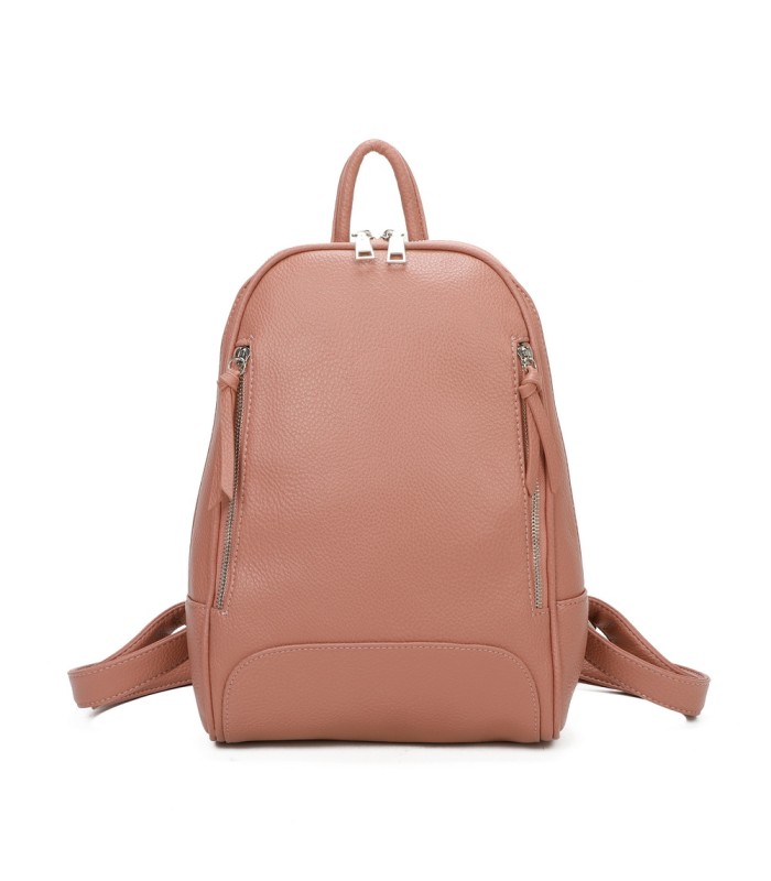 T11541 - Mochila con cremallera y bolsillo trasero
