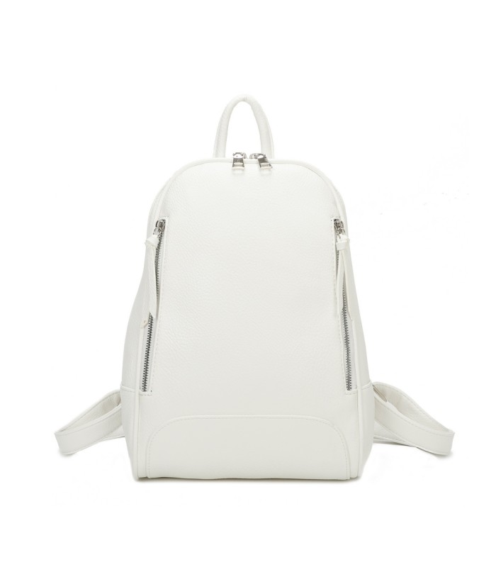 T11541 - Mochila con cremallera y bolsillo trasero