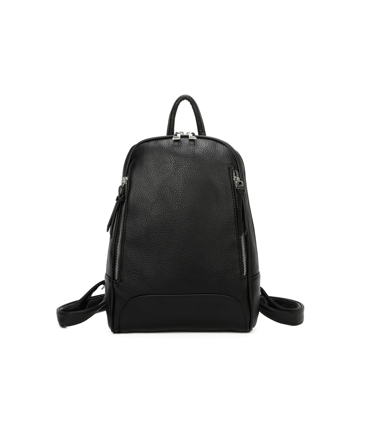 T11541 - Mochila con cremallera y bolsillo trasero