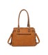 T11535 - Bolso de asa larga con bolsillo trasero con cremallera