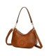 T11522 - Bolso bandolera estilo hobo con mandala bordado