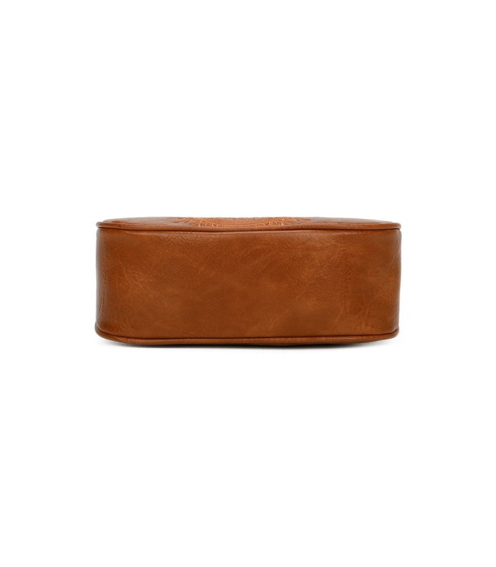 T11522 - Bolso bandolera estilo hobo con mandala bordado
