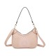 T11522 - Bolso bandolera estilo hobo con mandala bordado