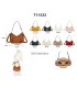 T11522 - Bolso bandolera estilo hobo con mandala bordado