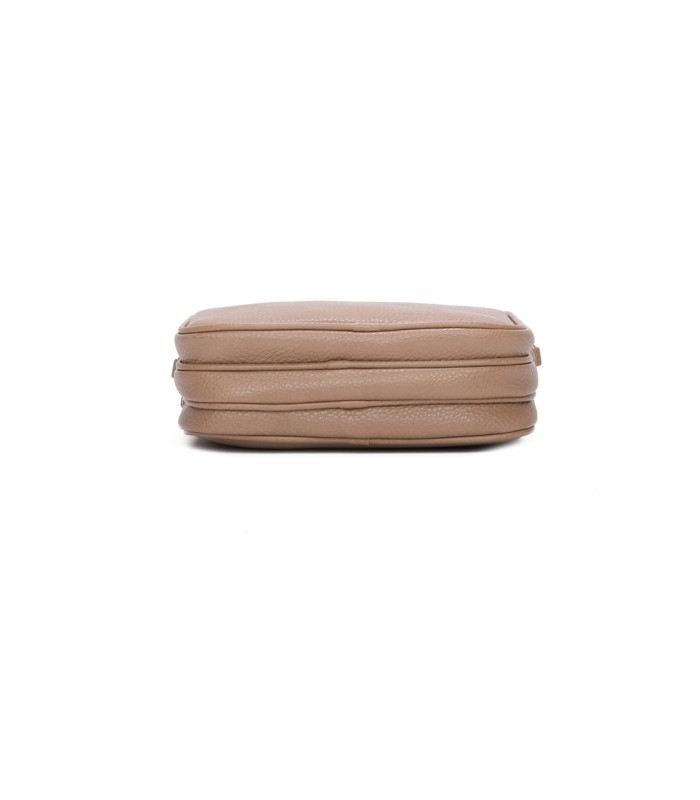 T11696 - Bolso con bandolera ancha de colores y doble compartimento interior