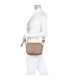 T11696 - Bolso con bandolera ancha de colores y doble compartimento interior