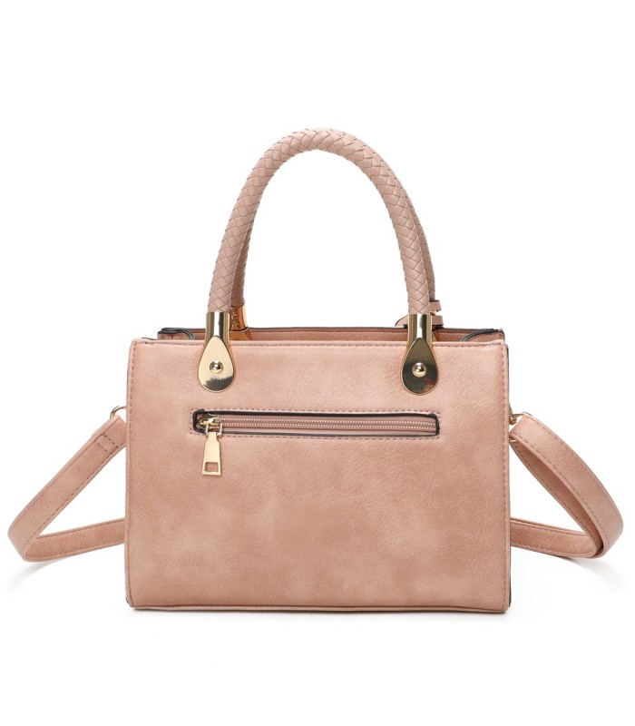 T11614 - Bolso bandolera con pompón a juego