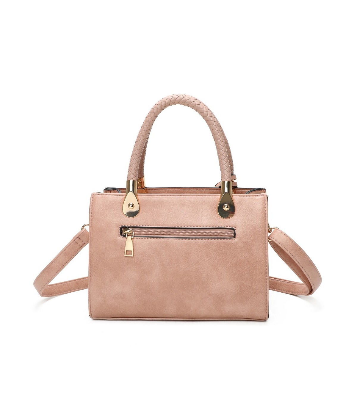 T11614 - Bolso bandolera con pompón a juego