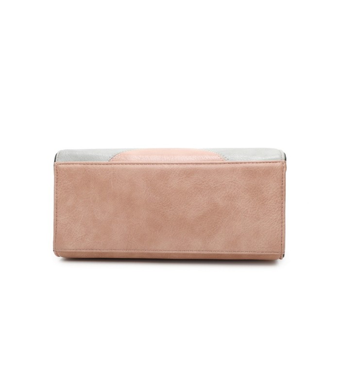 T11614 - Bolso bandolera con pompón a juego
