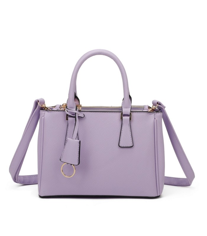 T11607 - Bolso bandolera rectangular para mujer con colores de verano