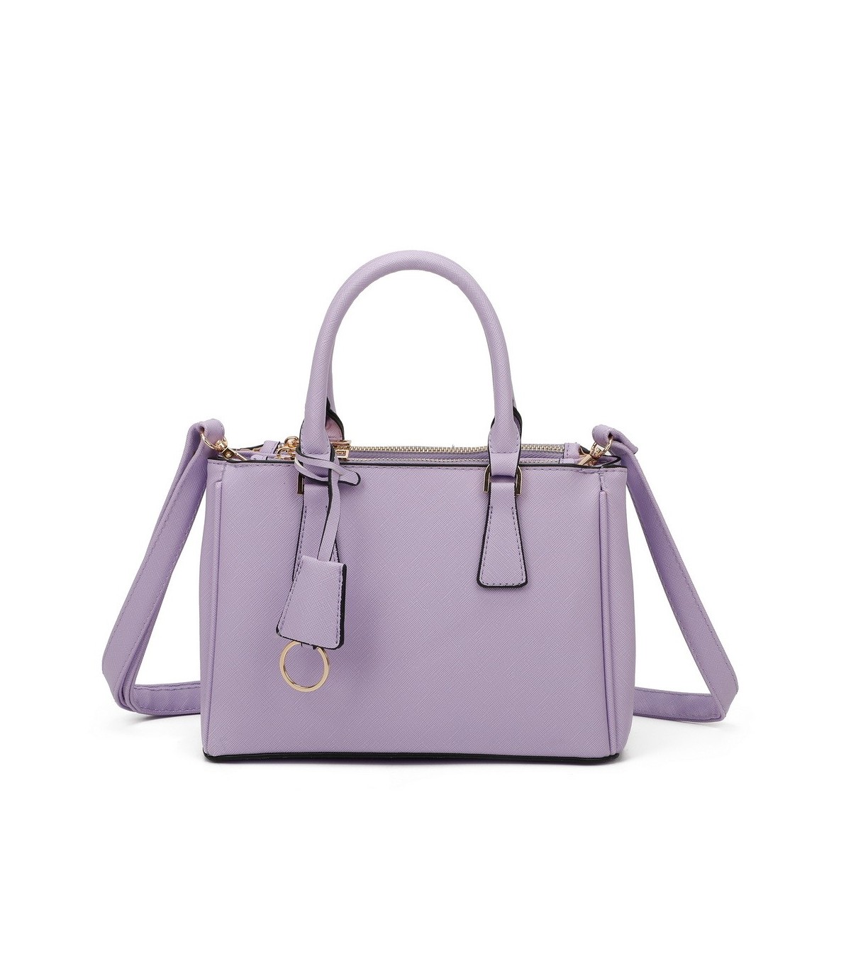 T11607 - Bolso bandolera rectangular para mujer con colores de verano
