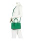 T11607 - Bolso bandolera rectangular para mujer con colores de verano