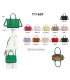 T11607 - Bolso bandolera rectangular para mujer con colores de verano