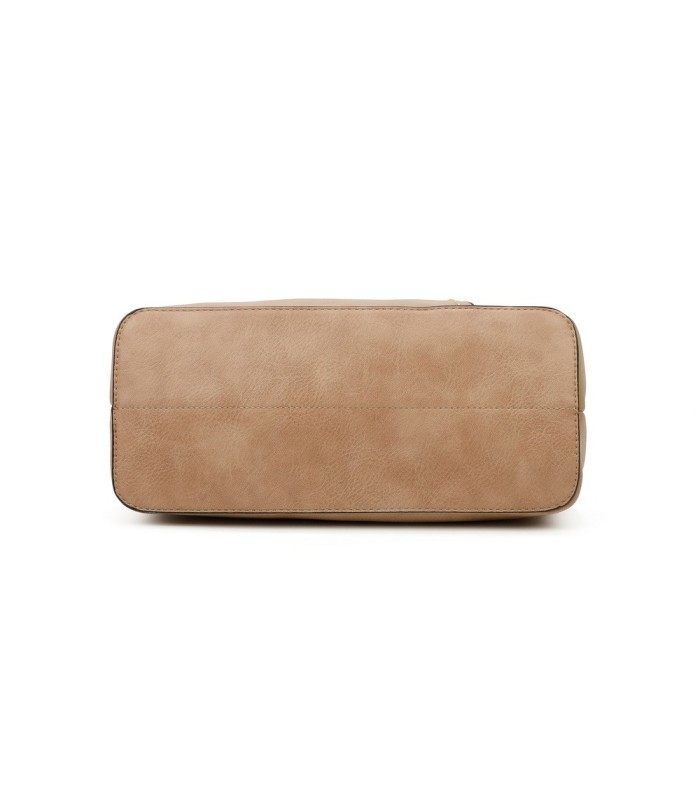T11618 - Bolso bandolera con borla de lazo de diversos colores para mujer