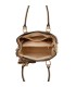 T11618 - Bolso bandolera con borla de lazo de diversos colores para mujer