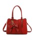 T11618 - Bolso bandolera con borla de lazo de diversos colores para mujer