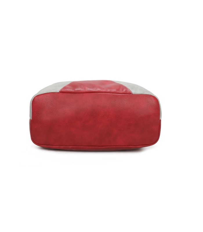 T11613 - Bolsillo bandolera con cremalleras frontales y un bolsillo trasero asas para el hombro