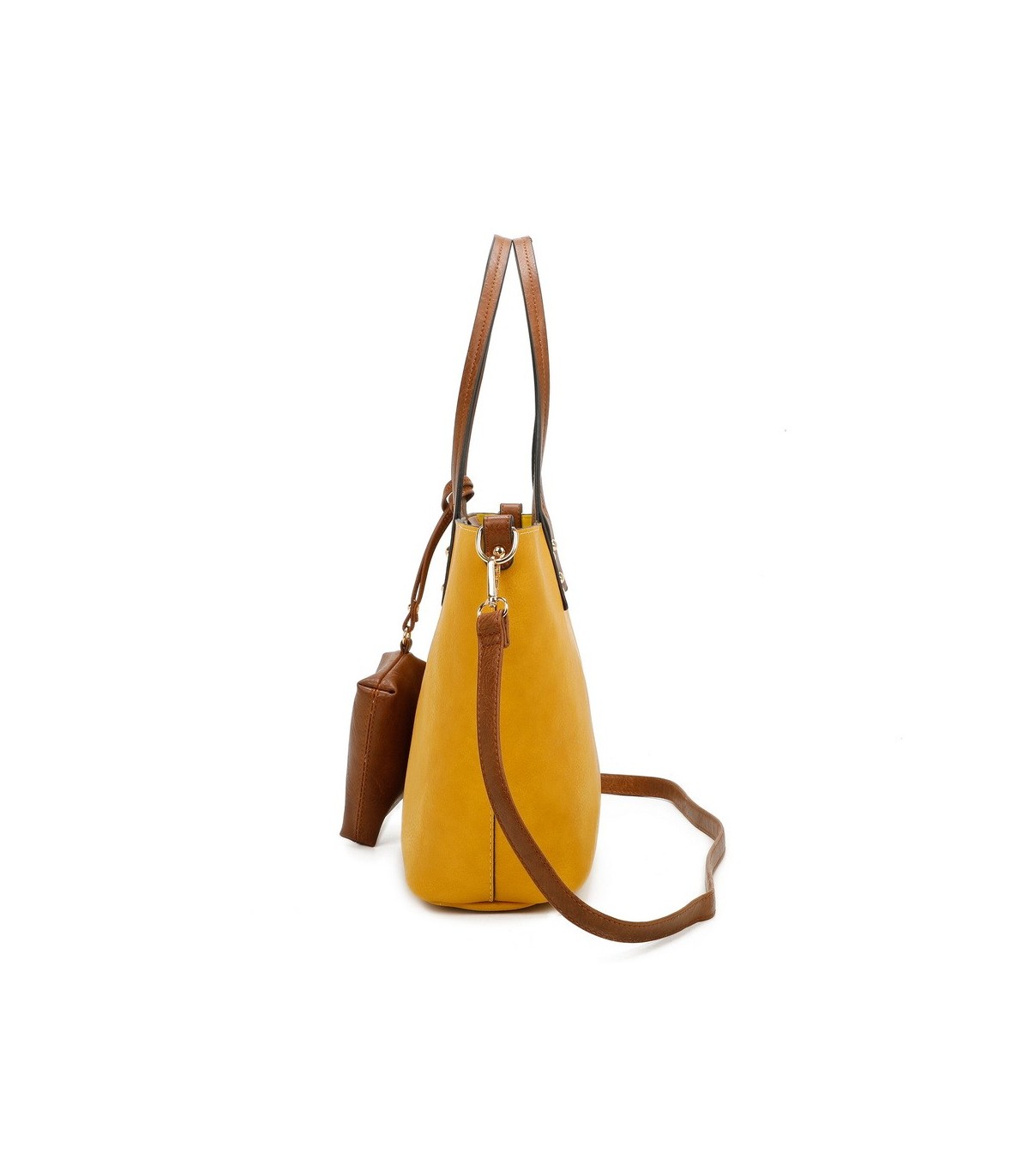 T11628 - Bolso grande con bandolera y monedero externo