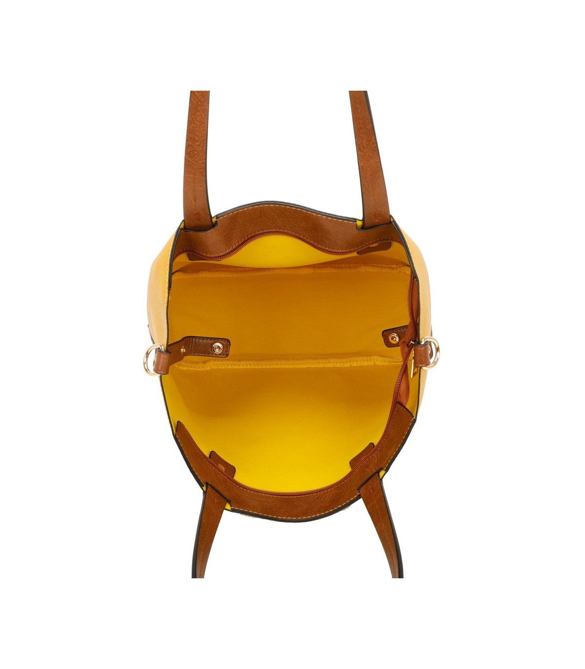 T11628 - Bolso grande con bandolera y monedero externo
