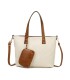 T11628 - Bolso grande con bandolera y monedero externo