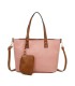 T11628 - Bolso grande con bandolera y monedero externo