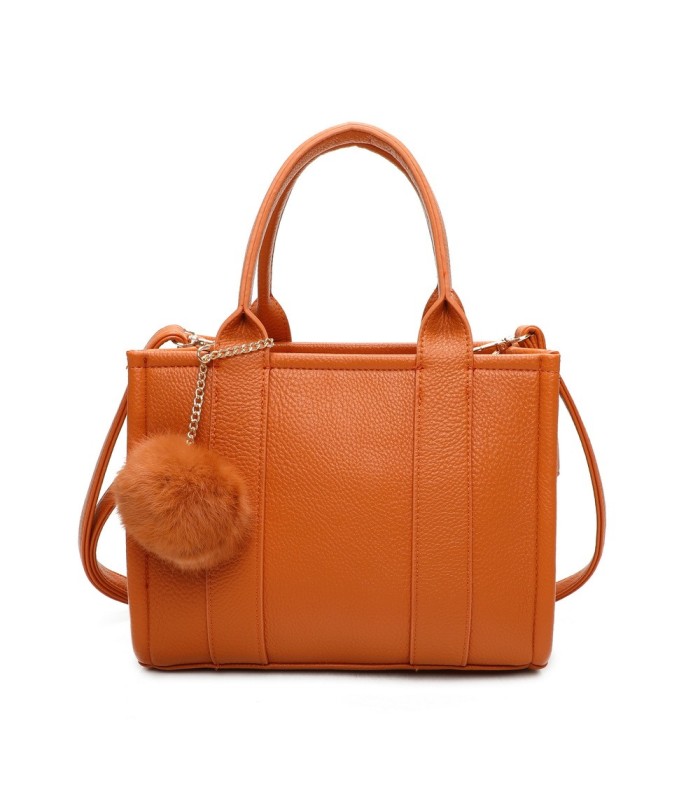 T11645 - Bolso Toten Bag pequeño con pompón