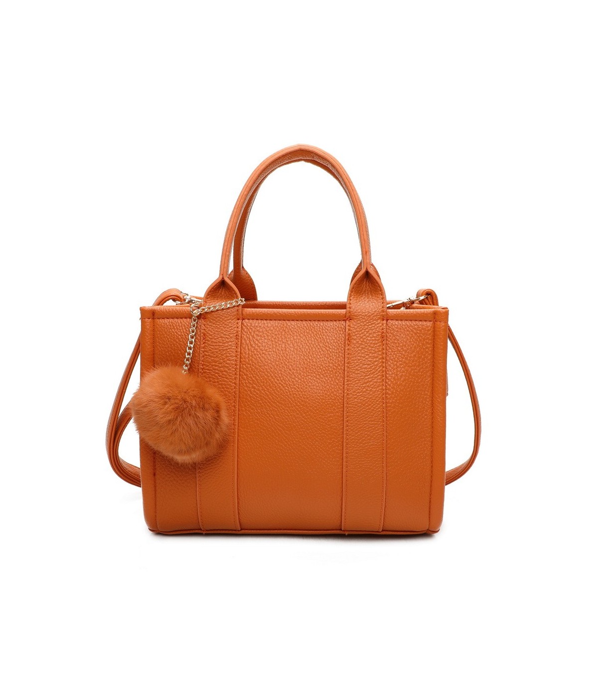 T11645 - Bolso Toten Bag pequeño con pompón