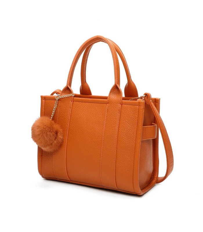 T11645 - Bolso Toten Bag pequeño con pompón