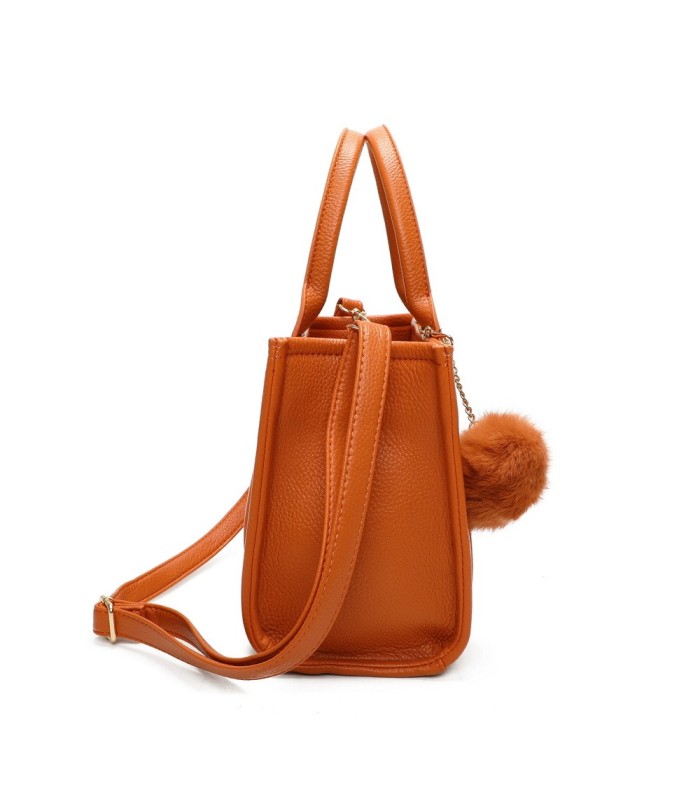T11645 - Bolso Toten Bag pequeño con pompón