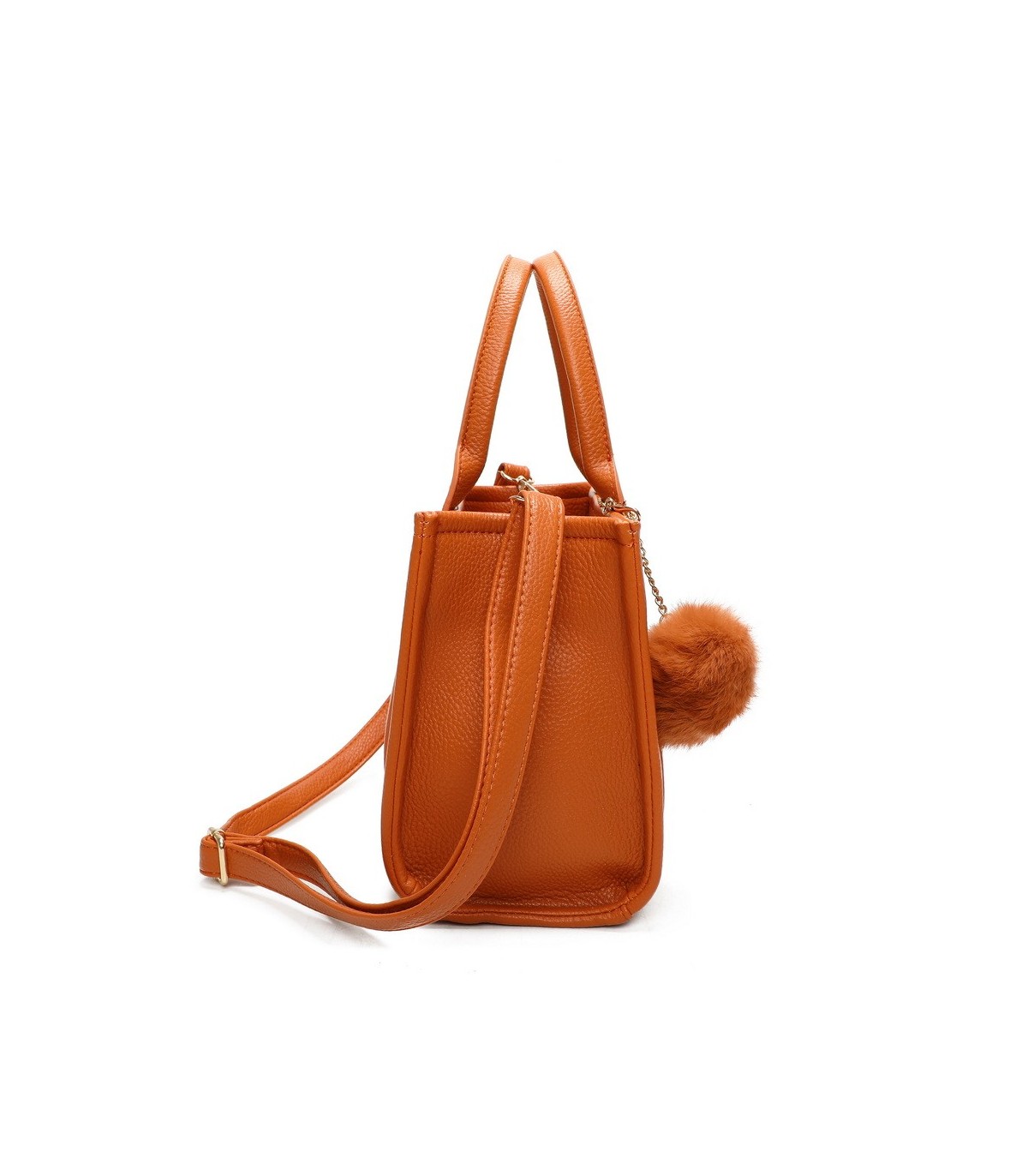 T11645 - Bolso Toten Bag pequeño con pompón