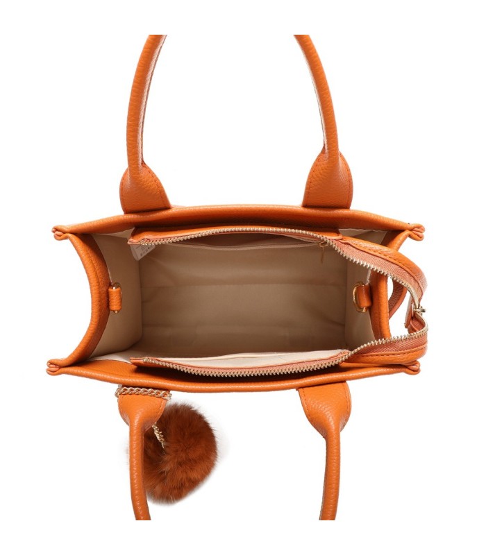 T11645 - Bolso Toten Bag pequeño con pompón