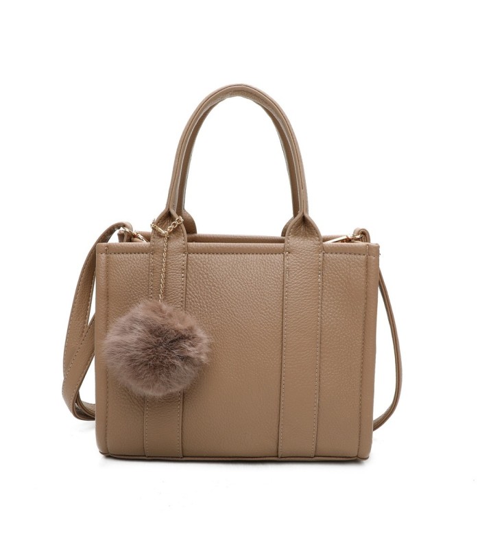 T11645 - Bolso Toten Bag pequeño con pompón