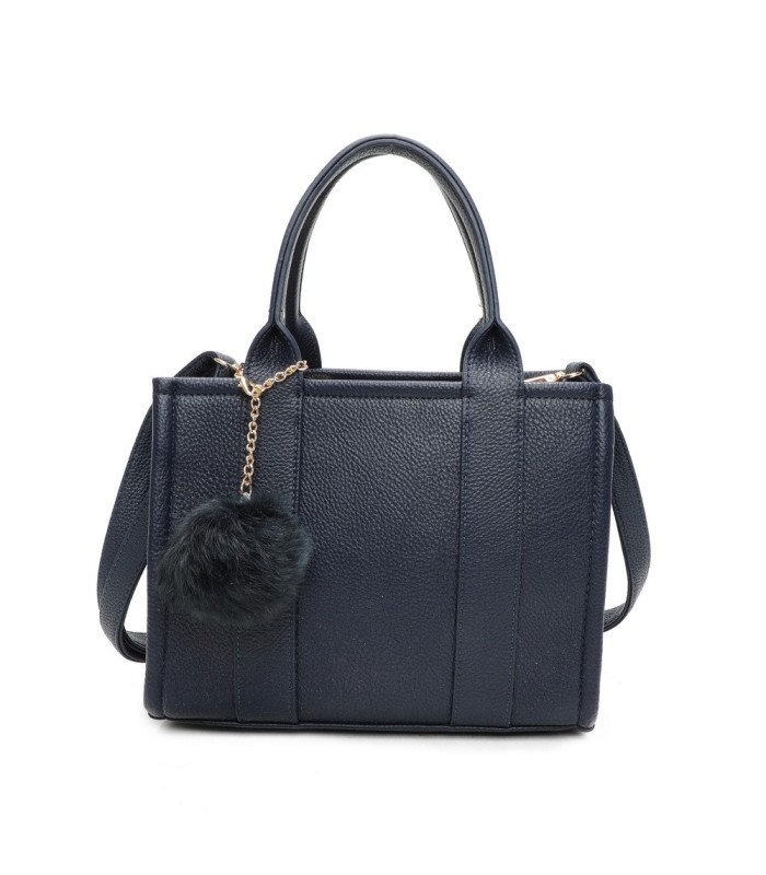 T11645 - Bolso Toten Bag pequeño con pompón
