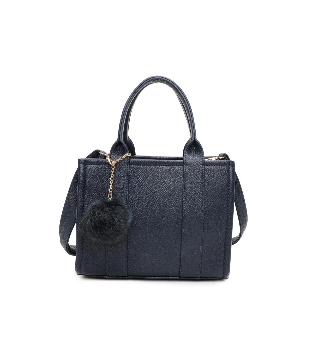 T11645 - Bolso Toten Bag pequeño con pompón